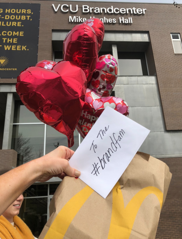 Love-Bombing The VCU Brandcenter With Mickey Ds