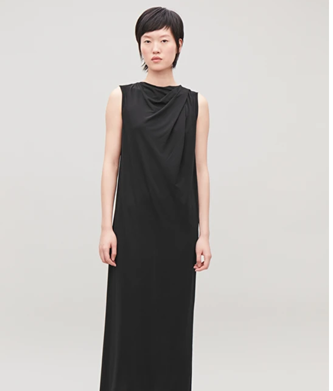 cos black dress 2019