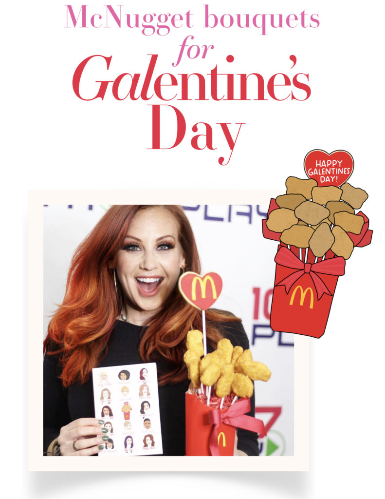 McNugget Bouquets For Galentine’s Day