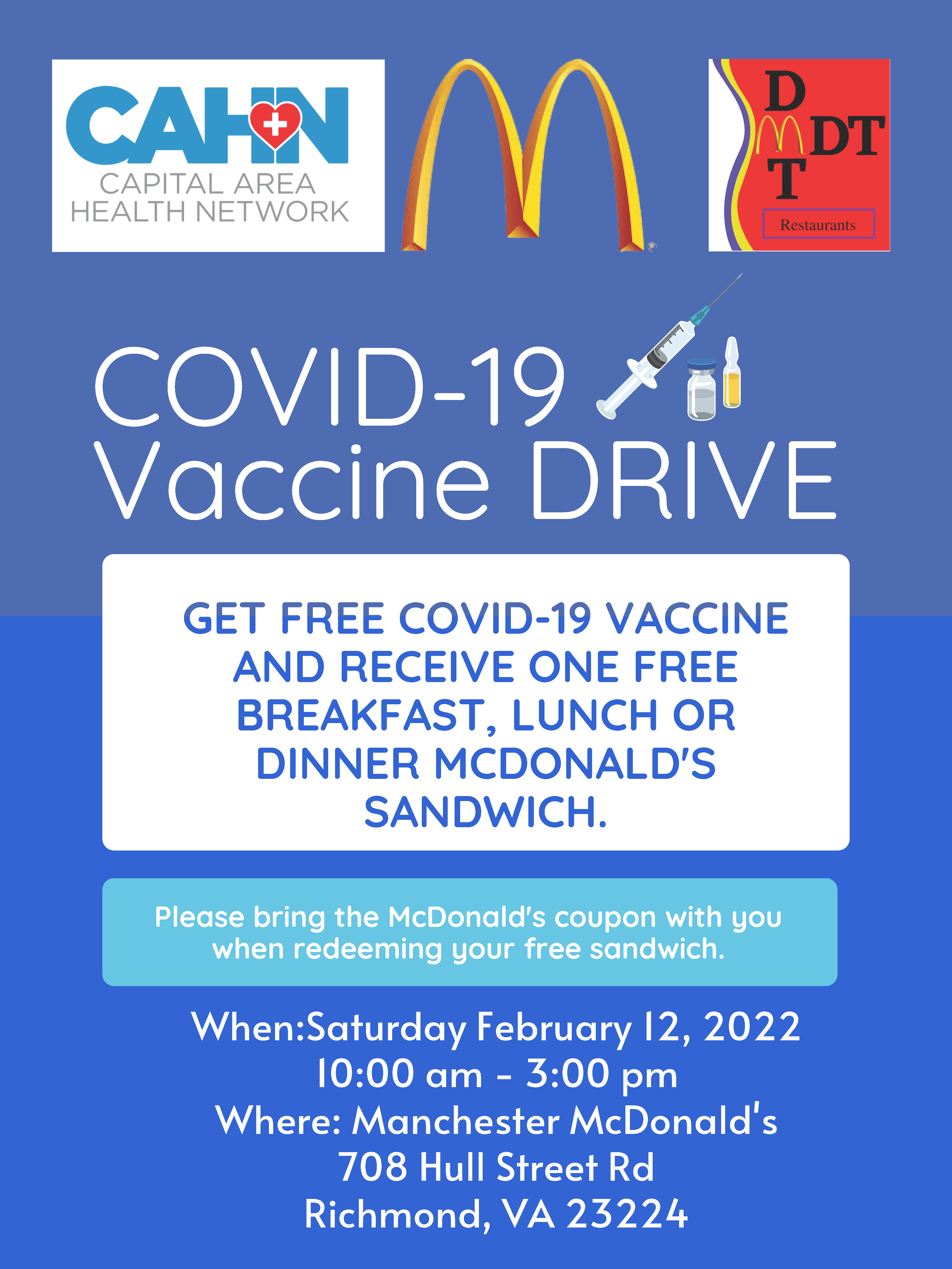 COVID-19 Vaccine DRIVE