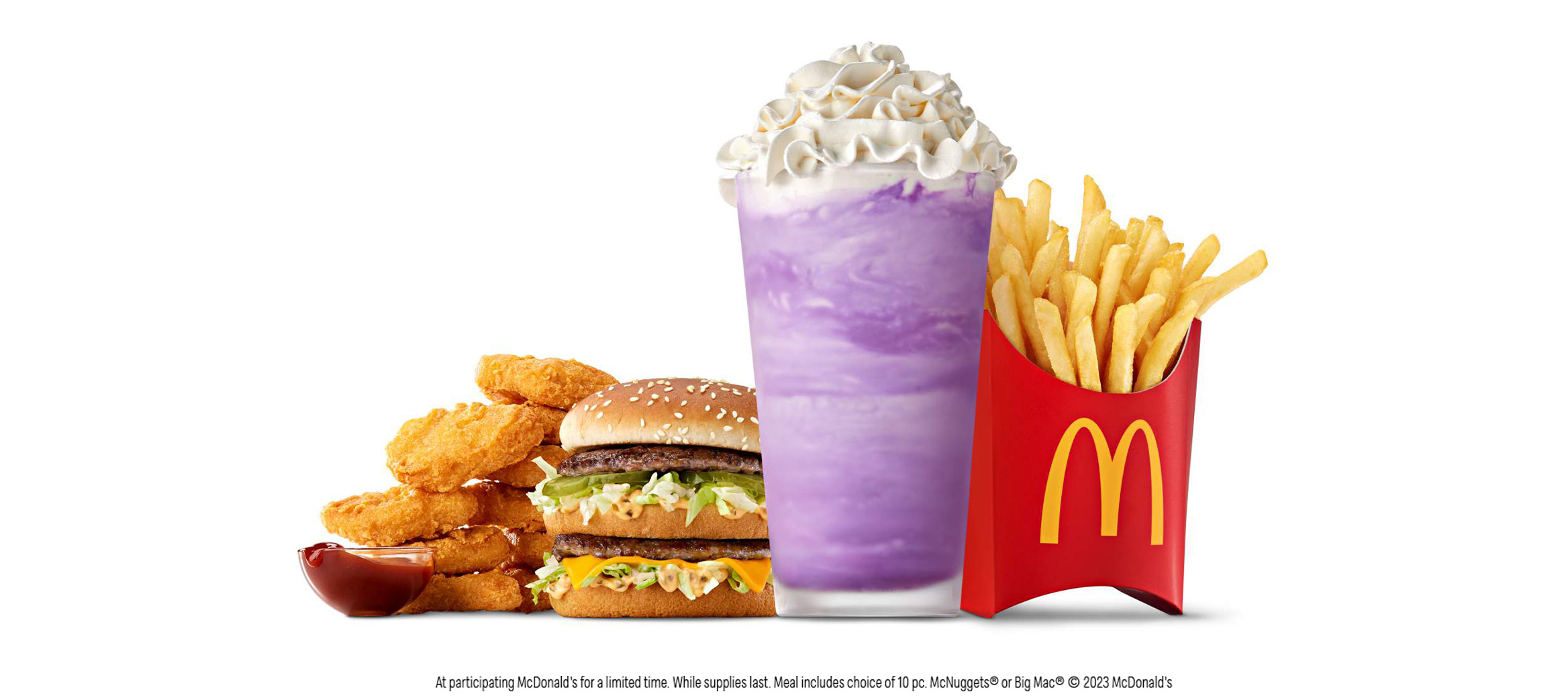 The Grimace Meal and Shake