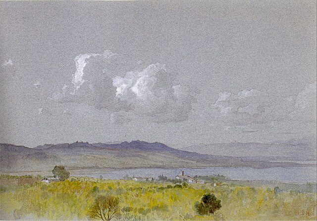 William_Stanley_Haseltine_-_'Lake_of_Lucerne',_watercolor_and_gouache_over_graphite_on_gray_paper,_c._1880