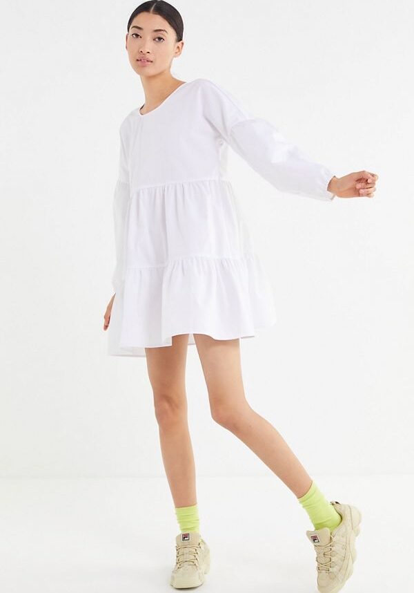 poplin dress urban outfitters
